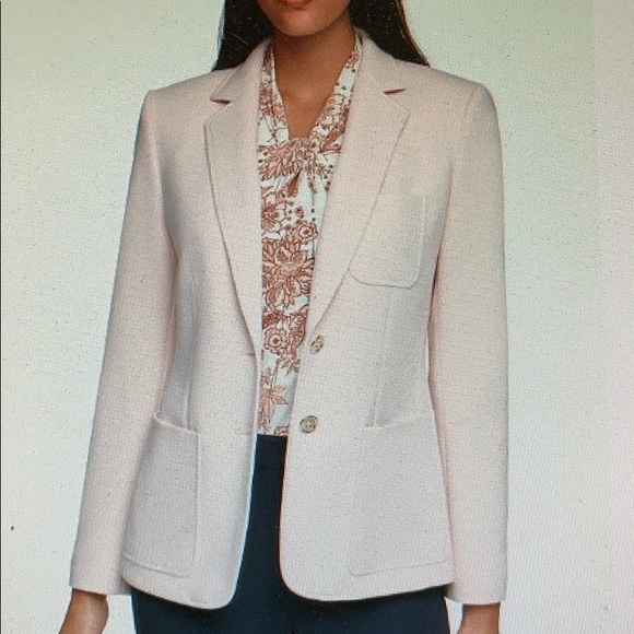 👚NWT Black Tommy Hilfiger Classy Blazer - Picture 1 of 16